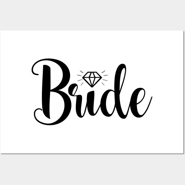 Diamond Bride Wall Art by ChezALi